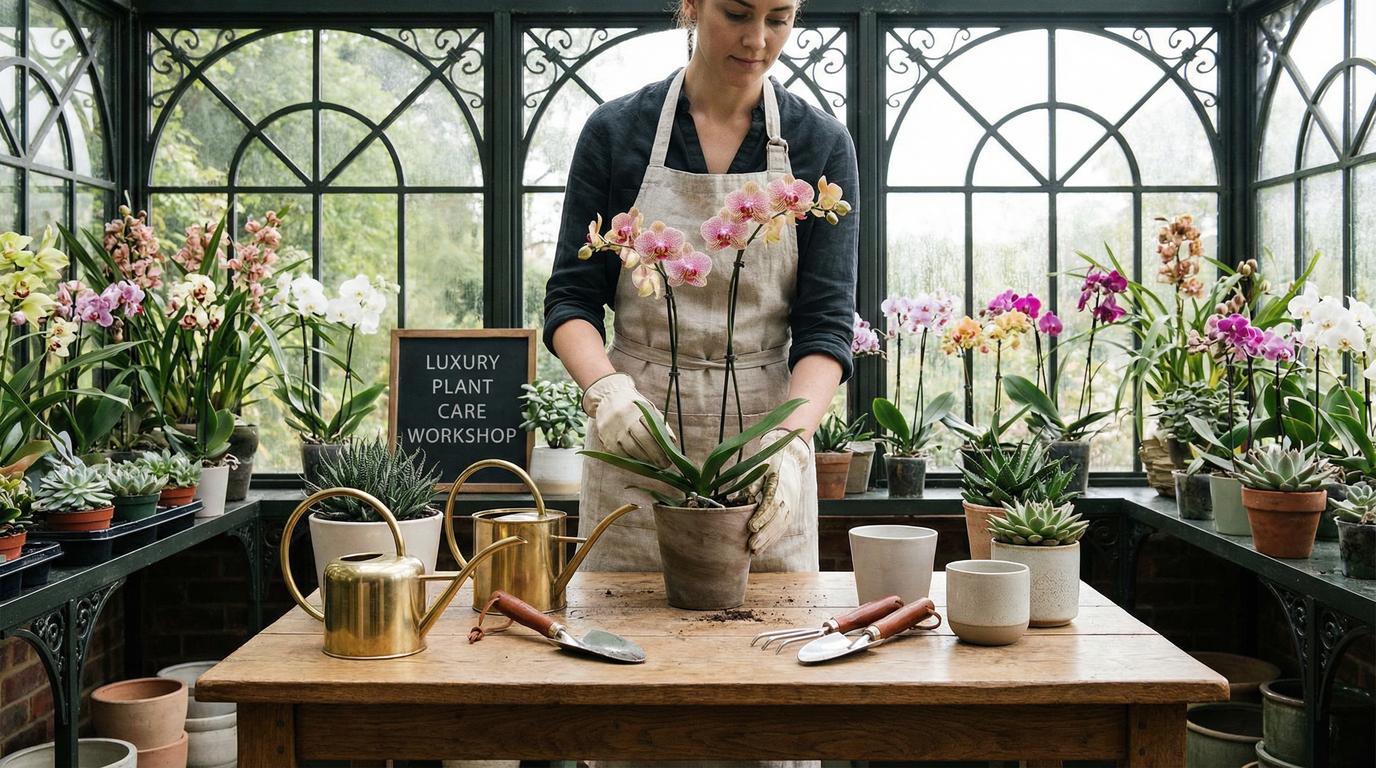 国产主播植物养护工作坊视频